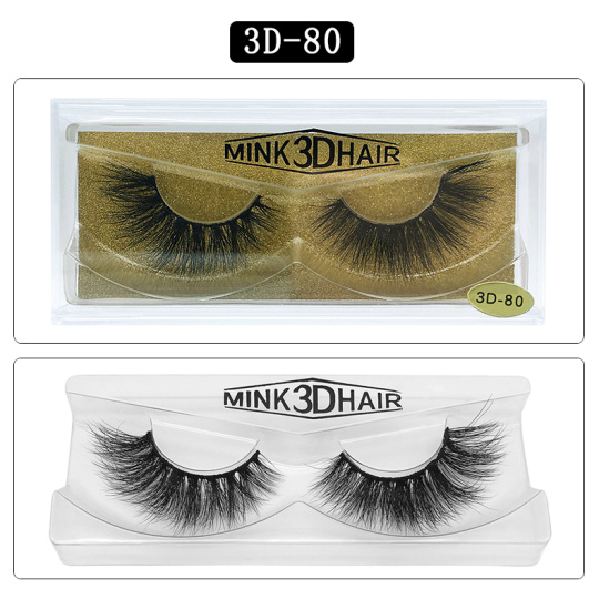 3D természetes szempilla ,Natural black,1 Pár