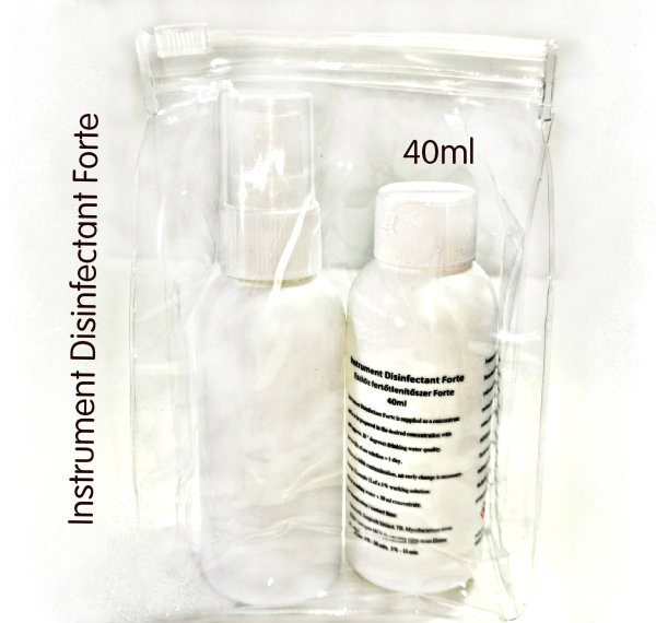 Eszköz fertőtlenítőszer (erős) 40ml-spray+hígító flakonnal együtt