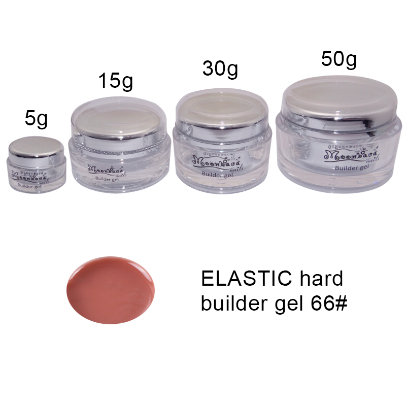 Moonbasanails-ELASTIC hard builder gel 66#-Lakkecsettel felvihető