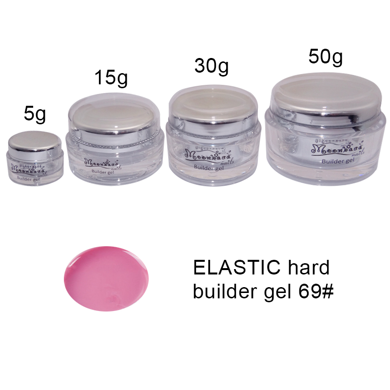 Moonbasanails-ELASTIC hard builder gel 69#-Lakkecsettel felvihető