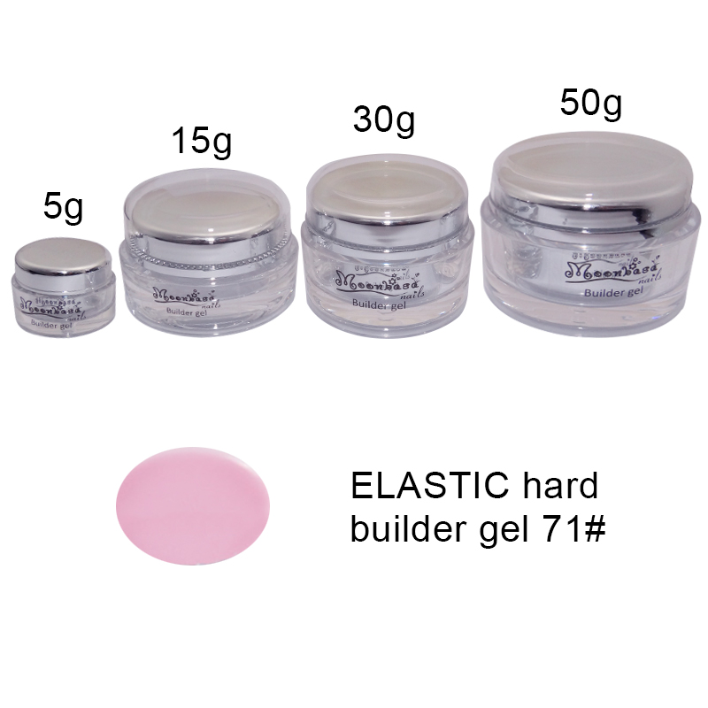 Moonbasanails-ELASTIC hard builder gel 71#-Lakkecsettel felvihető