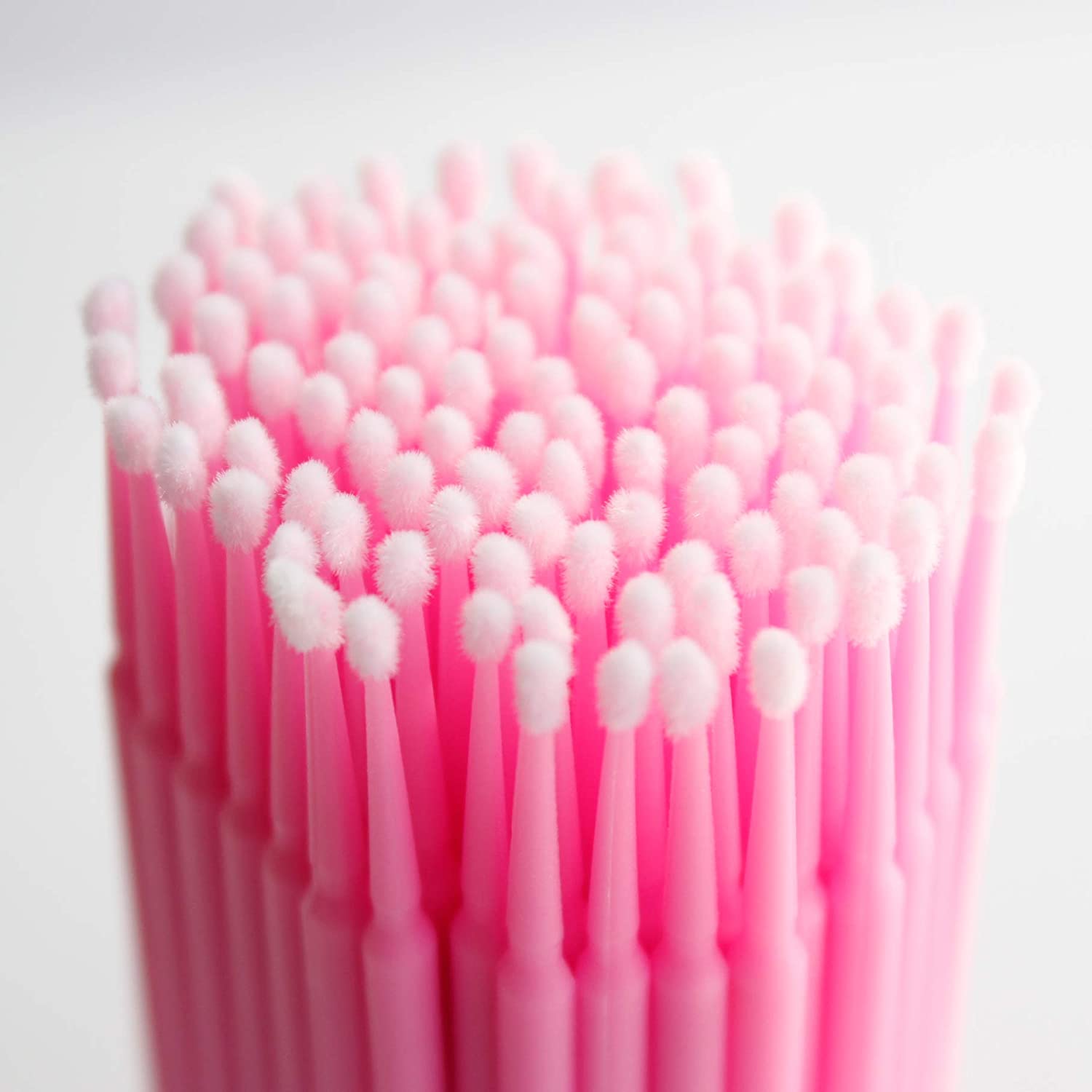 Smink fixáló/tisztító aplikátor 100db,pink