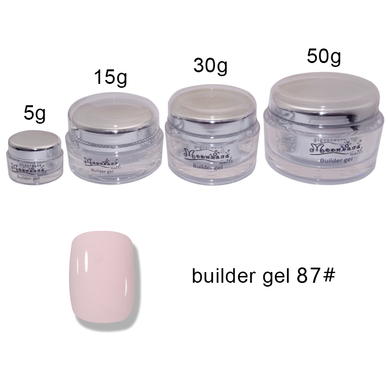 Építő zselé- Milky white/pink sűrű E87