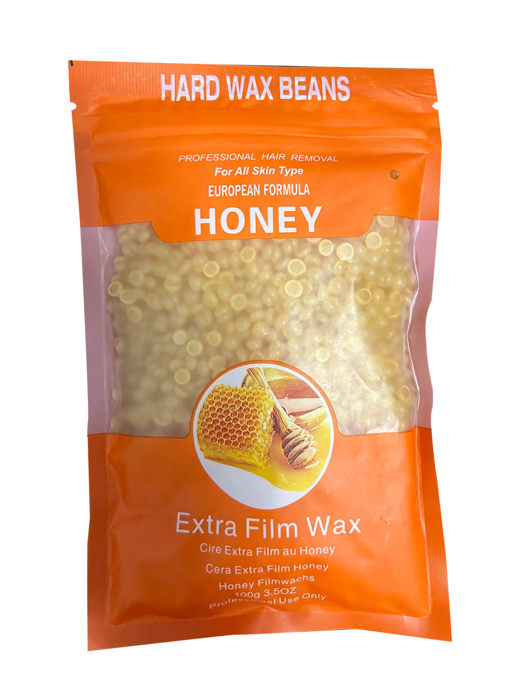 Szőrtelenítő viaszgyöngy 100g-Honey