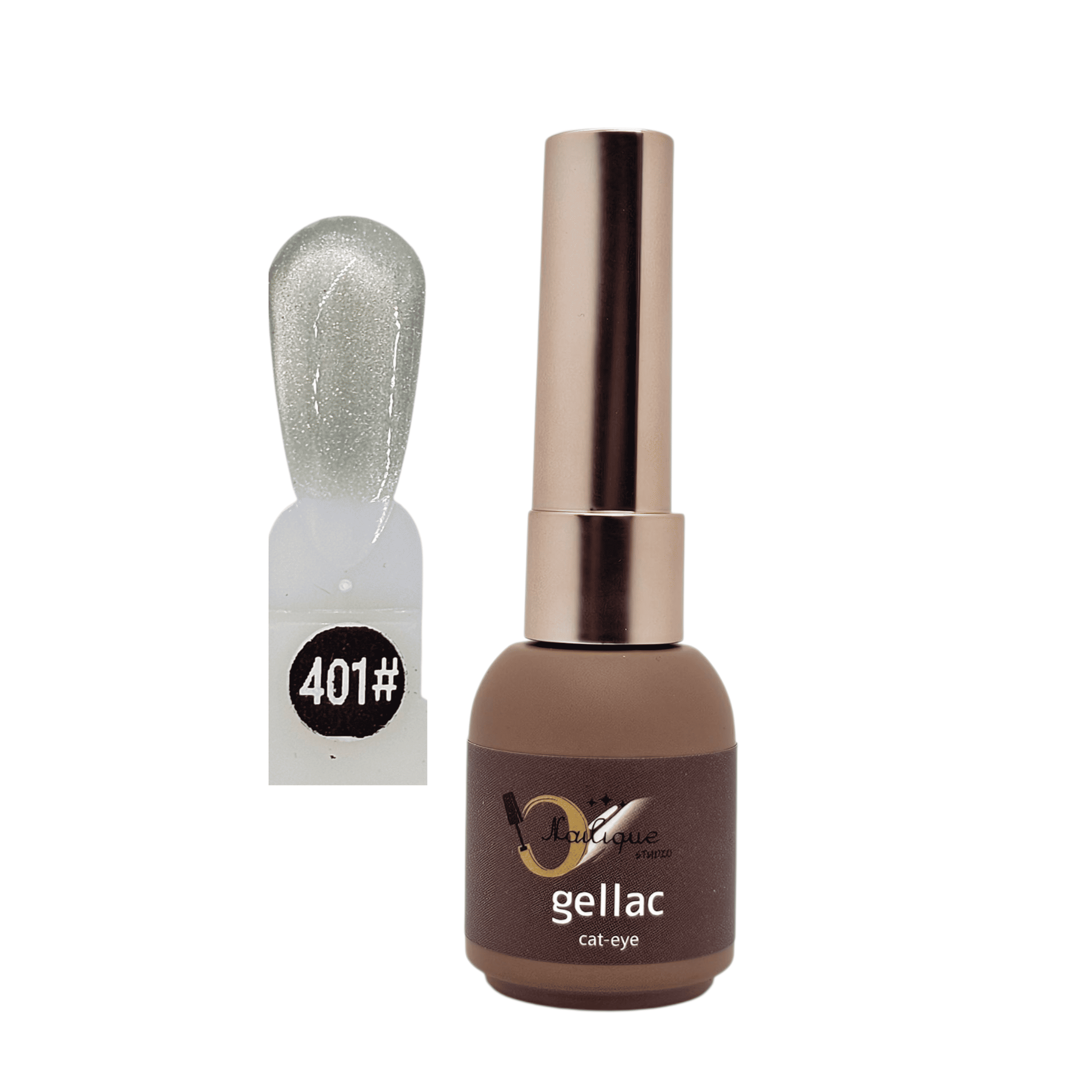 8ml Izoláló Chrome Cat-Eye Gellac 401#