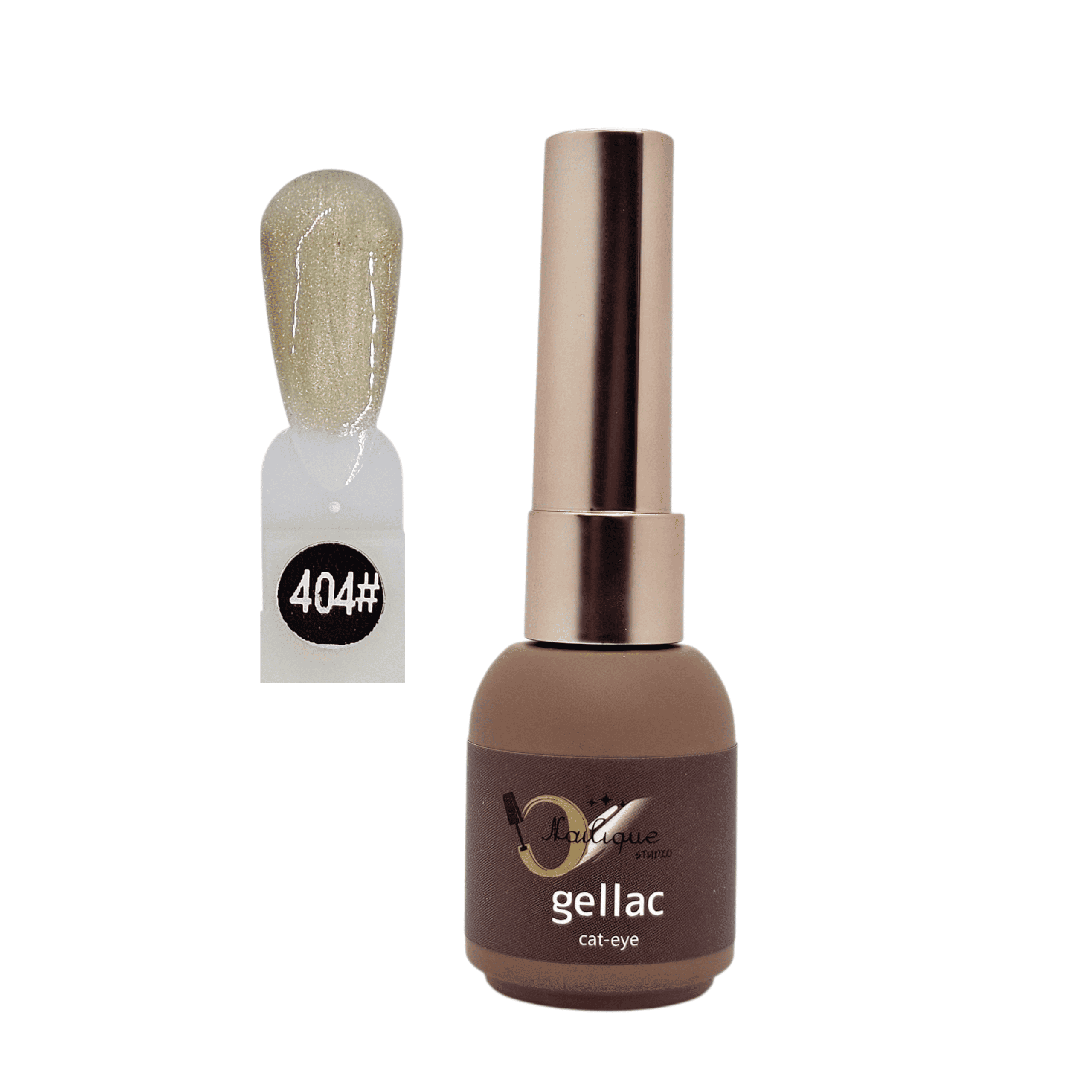 8ml Izoláló Chrome Cat-Eye Gellac 404#