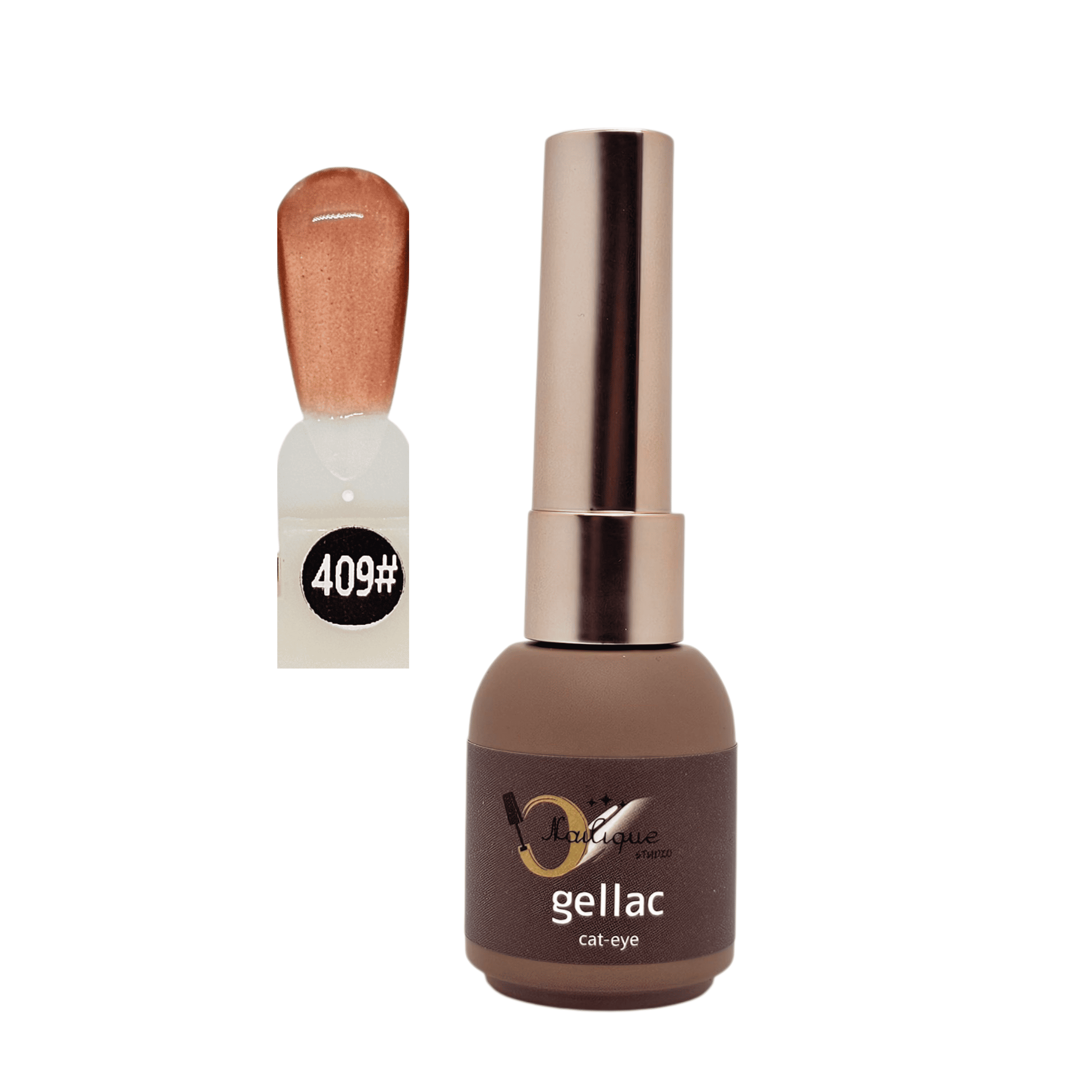 8ml Izoláló Chrome Cat-Eye Gellac 409#