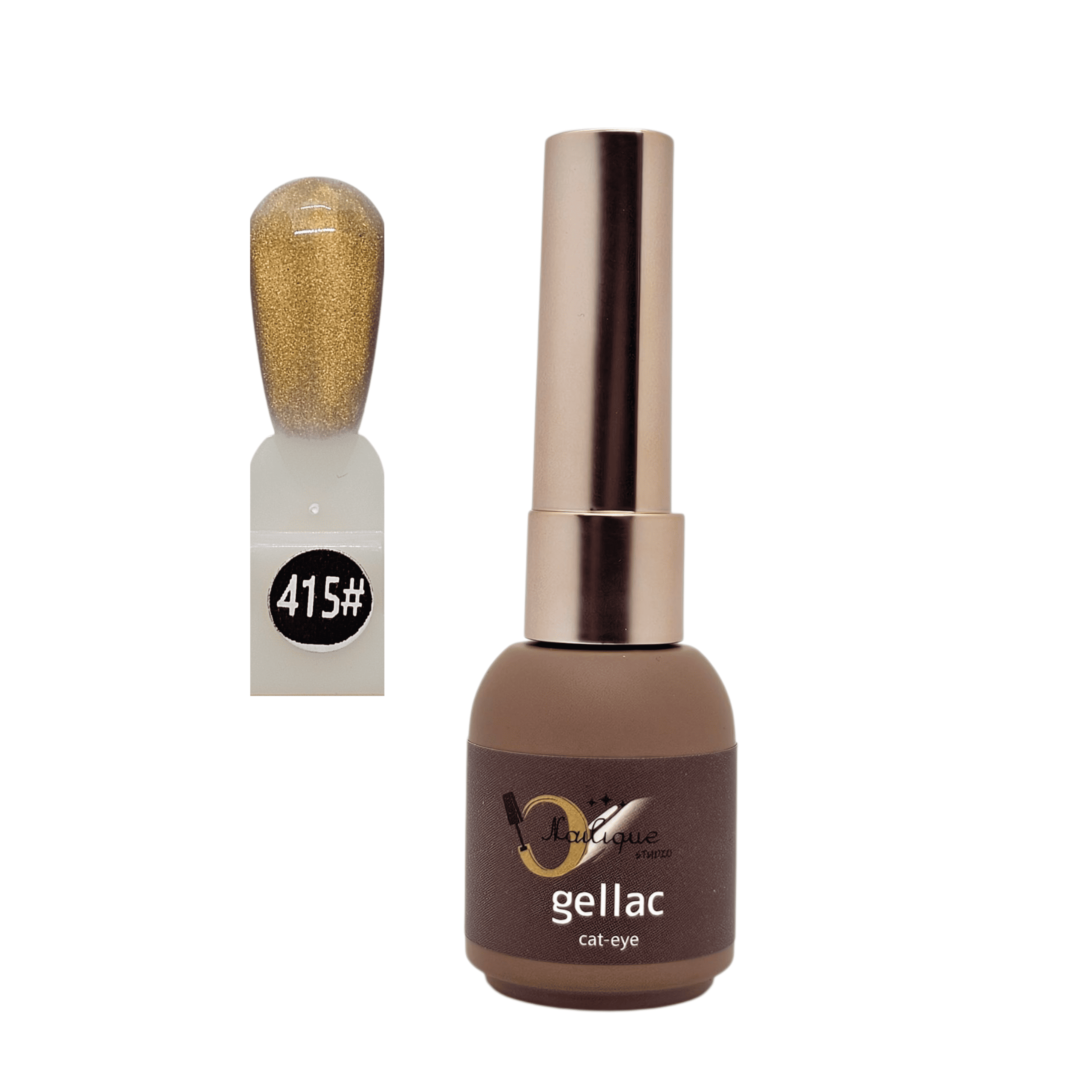 8ml Izoláló Chrome Cat-Eye Gellac 415#