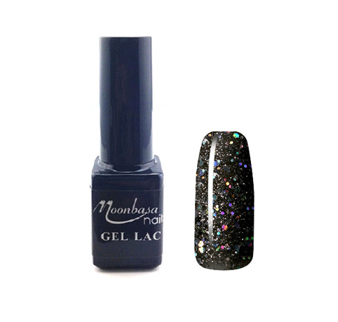One step géllakk 5ml #261 Méregzöld szivárvány glitterrel