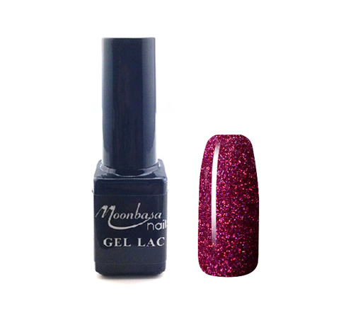 One step géllakk 5ml #268 Extrán csillámos sötét magenta